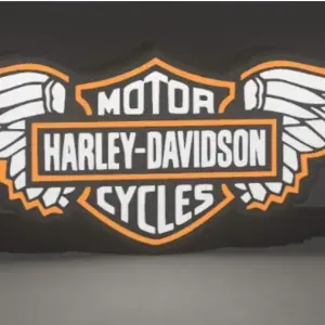Harley Davidson light box