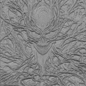 The Bloodroot - relief sculpture