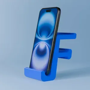 PORTA CELULAR LETRA F