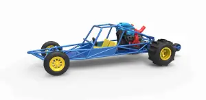 Diecast Sand drag Rail buggy Scale 1:25