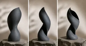 Spira sculpture of woman curves