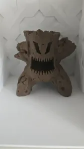 🌳👹 Monster Tree Stump – Aquarium Cave