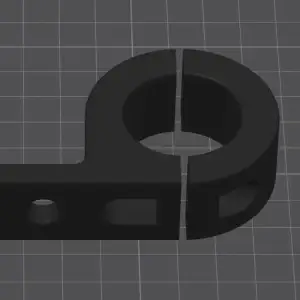 Universal Motorcycle Fog Light Mount Bracket