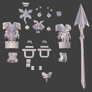 Jande Doe prop for cosplay
