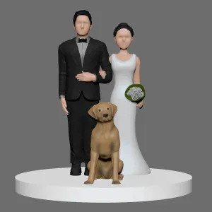 Wedding cake topper 6