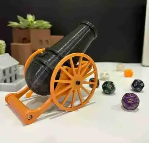 DICE CANNON - RUBBER BAND POWERED DICE LAUNCHER — Фото 3 из 9