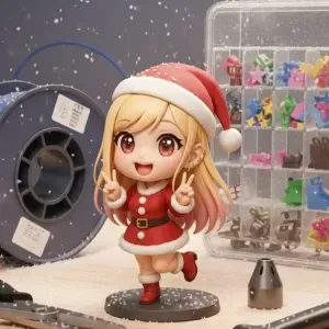Christmas Marin Kitagawa Chibi | My Dress Up Darling