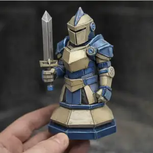 Mechanical Chess Knight Figurine ⚙️♟️