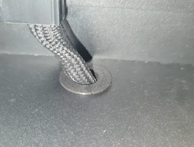 Creality K1 Max Loom Grommet Block the Black Hole