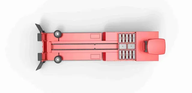 Tractor pulling sled Scale 1:25 — Image 7 of 9