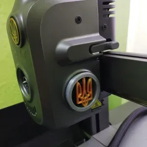 Creality Hi fan cover coat of arms of Ukraine