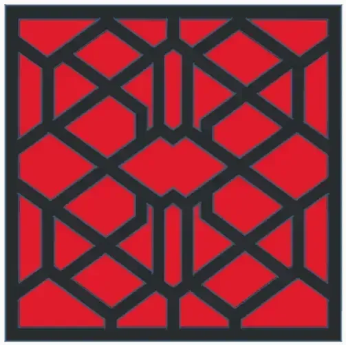 Symetric Wall Art V.2. (Wall Panell) — Image 3 of 8