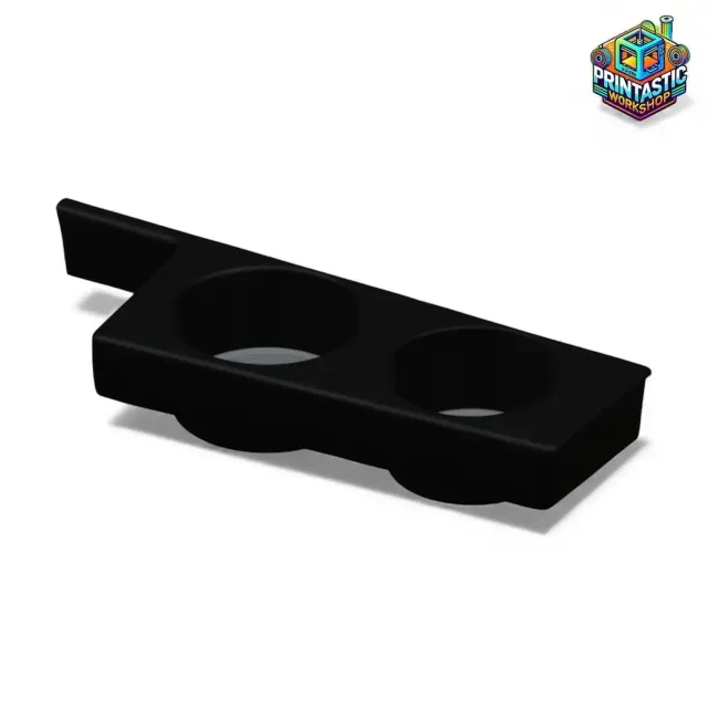 BMW E39 FRONT CENTER CONSOLE CUPHOLDER BASE WITH DECORATIVE — Image 3 of 7