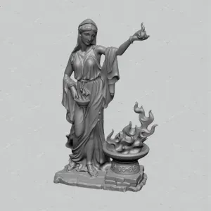hestia goddess statue