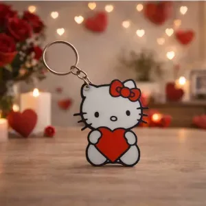 Hello Kitty LOVE Valentine's Keychain