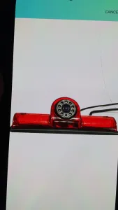 Nissan NV back-up camera for snug top camper shell 3rd brake