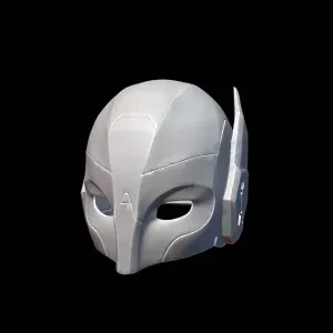Bronze Knight Helmet 3D Printable Model