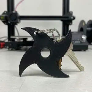 LLAVERO SHURIKEN - 3DLABMEX