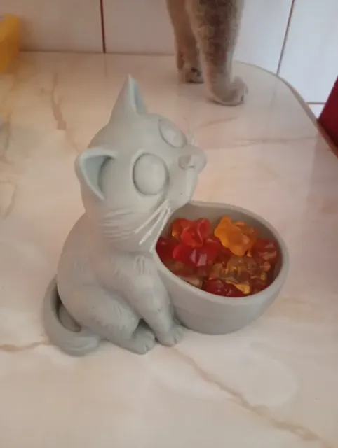 🐱 Cat with Open Mouth Candy Holder — Фото 2 из 8