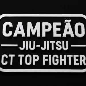 plaquinha campeão