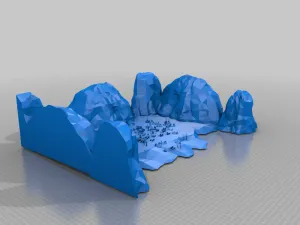 valley of the dead - display diorama