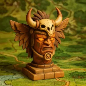 Orc shaman totem D&D tabletop miniature