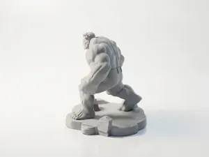 Hulk Statue Marvel Superhero 3D Printable