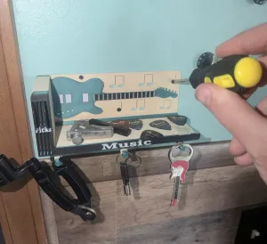 Guitar Shelf and Pick Holder