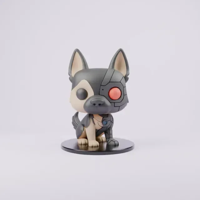Belgian Malinois Cyborg Funko Pop — Фото 2 из 8
