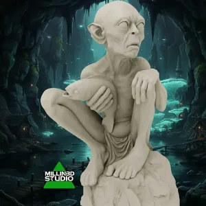 Gollum Full Statue Smeagol Lotr The lord of the rings figure