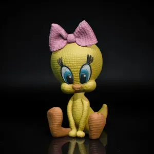 Tweety Amigurumi STL – Cute Bird Chibi Crochet
