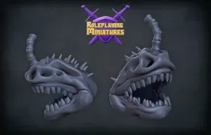 Froghemoth skull
