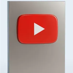 YouTube play button