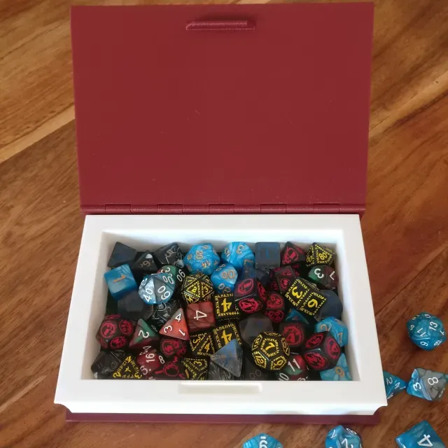 Skull Book for dice or candy - Snap close, no magnets needed — Image 4 of 9