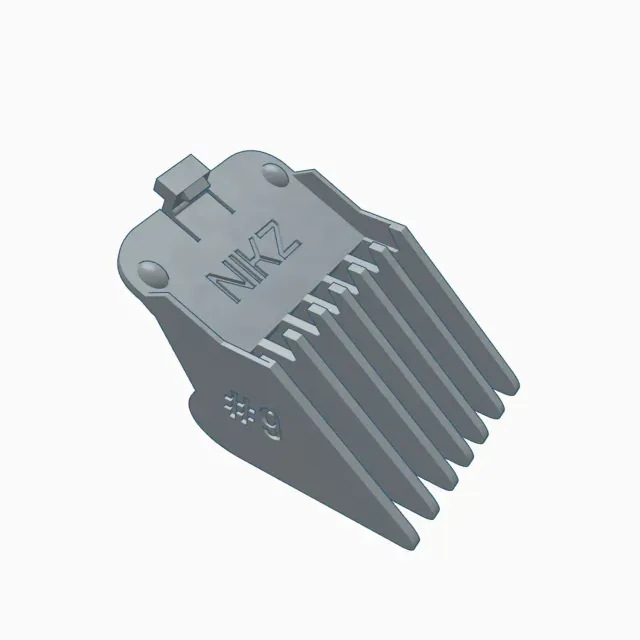 Hair Clipper Guard Comb 3D Custom Cutting Guide #10 – 32mm — Image 6 of 9