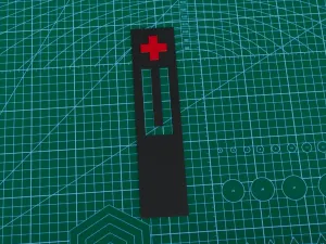 Bookmark cross