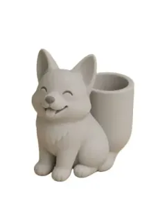 Cute Dog Pen Stand