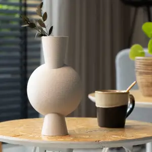 Vase CLEO - Sculptural Oval Vase