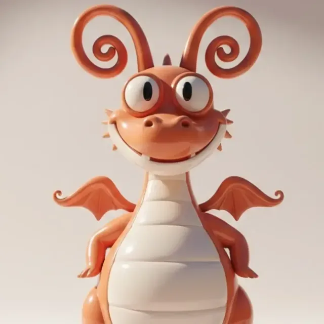 Dragão Cartoon