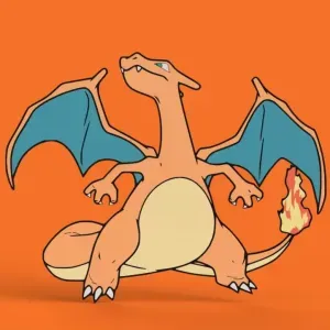 Charizard Wall Art