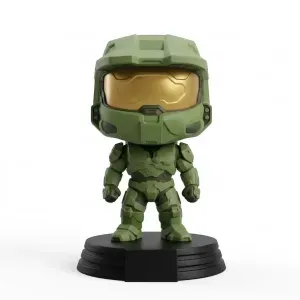 Master Chief Halo Spartan Funko Pop Chibi