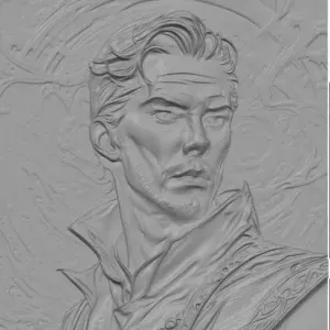 Dr. Strange - relief sculpture