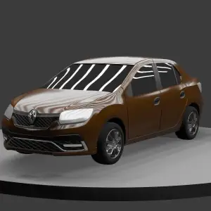 Renault Logan (Com peças do Sandero RS)