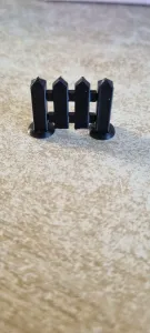 fence for the Christmas village