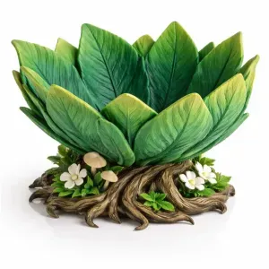 Plant Shaped Bowl AI Generated