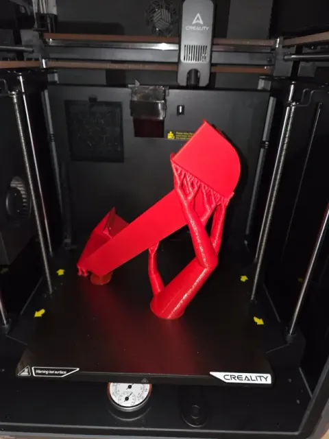 K2 Pro Poop Chute Right Side — Image 7 of 9