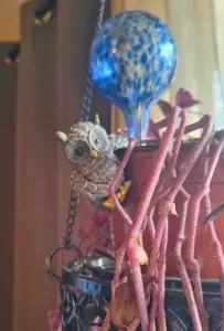 FLOWER POT HANGERS OWL