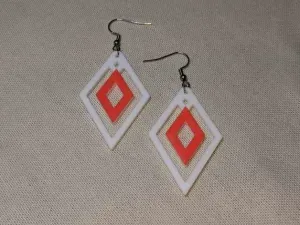 earrings romb