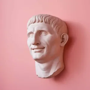 JULIUS CAESAR head