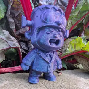 Monster in a Frankenstein Mask